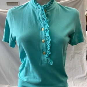 Tory Burch Turquoise Top
